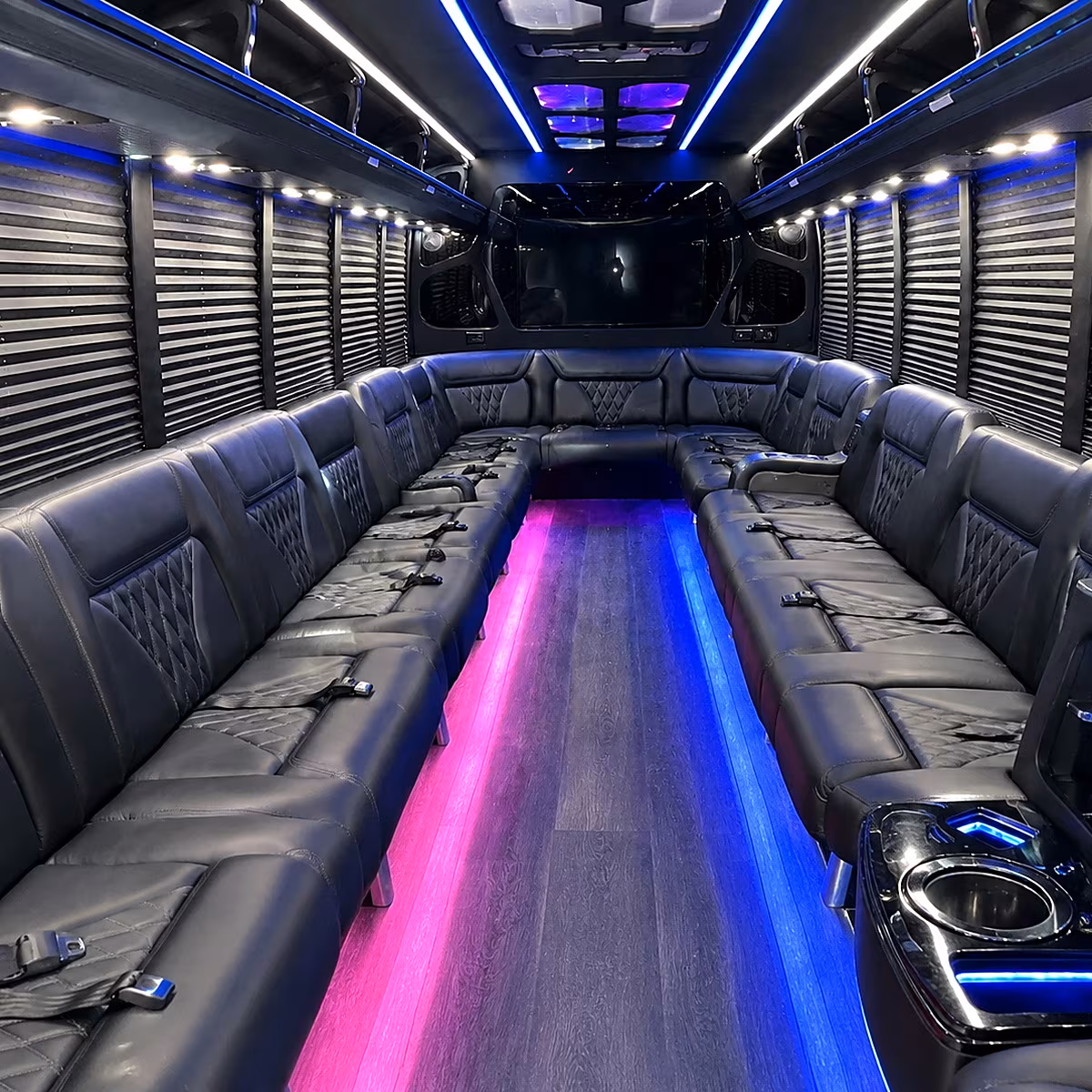 Cape Coral Bachelor & Bachelorette Transportation onboard seating