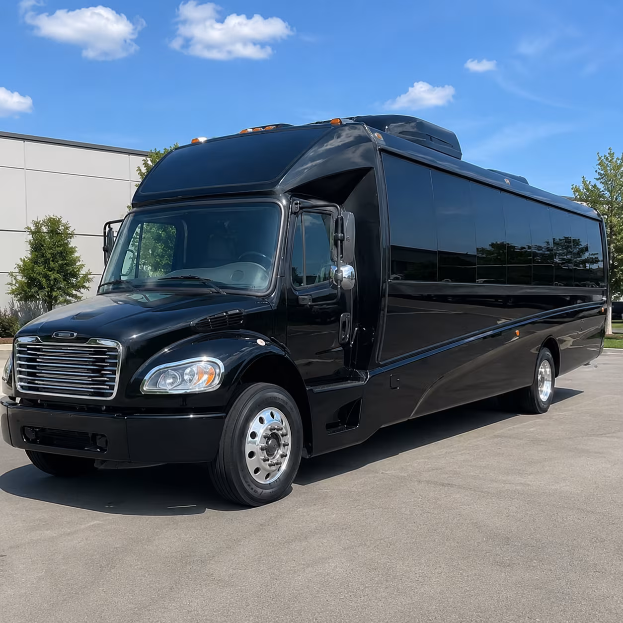 Cape Coral Corporate Transportation party bus exterior