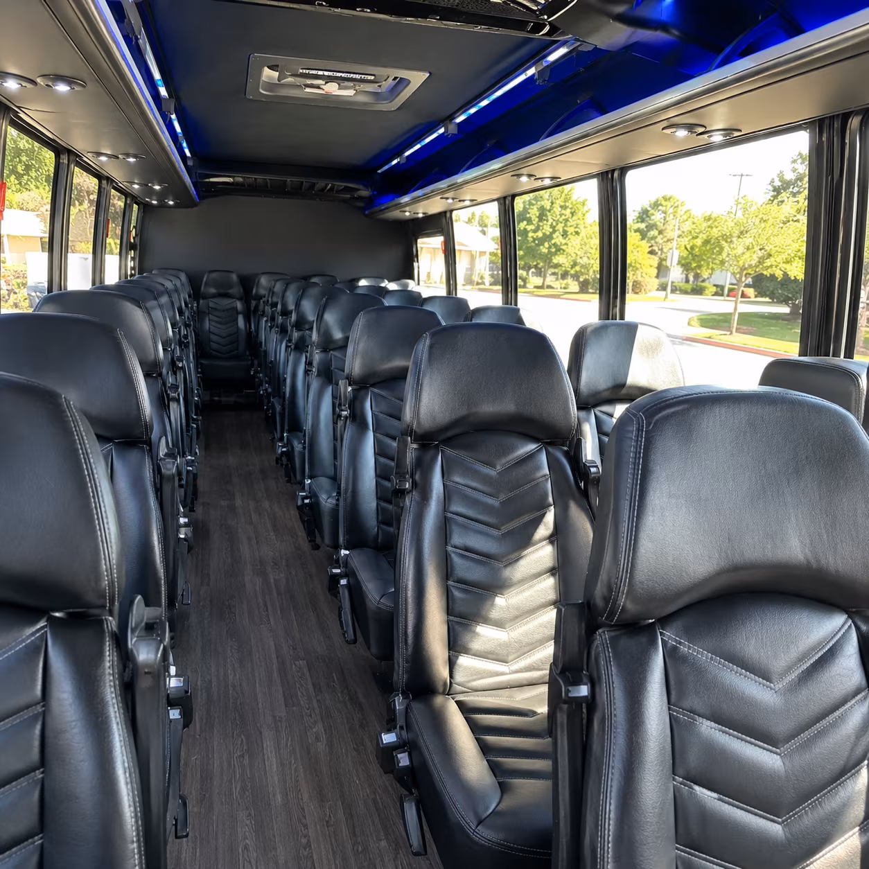 Cape Coral Corporate Transportation party bus exterior
