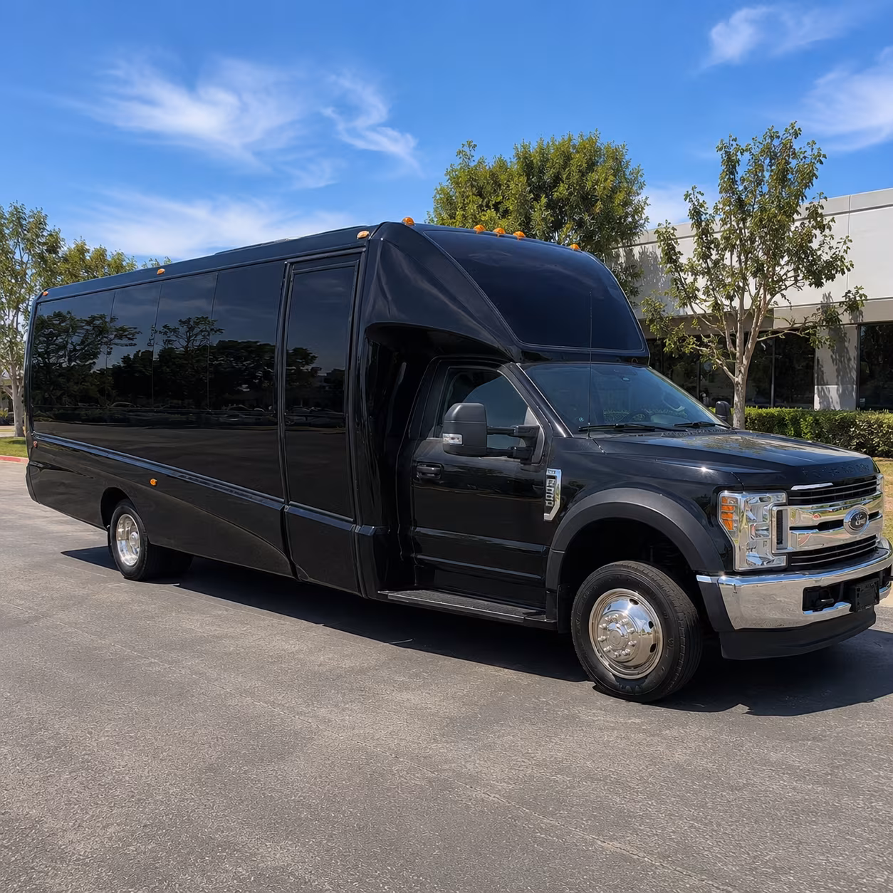 Cape Coral Private Event Transportation party bus interior