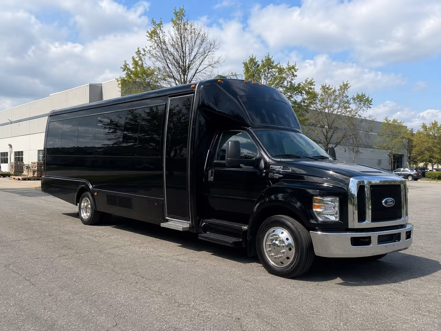 Cape Coral Prom & Homecoming Transportation party bus exterior