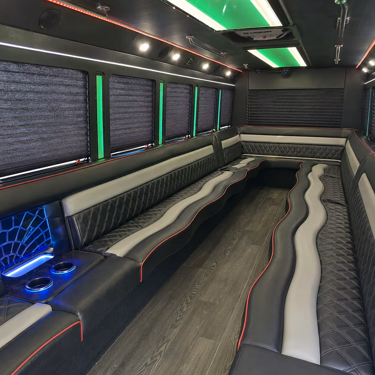 Cape Coral Prom & Homecoming Transportation party bus exterior