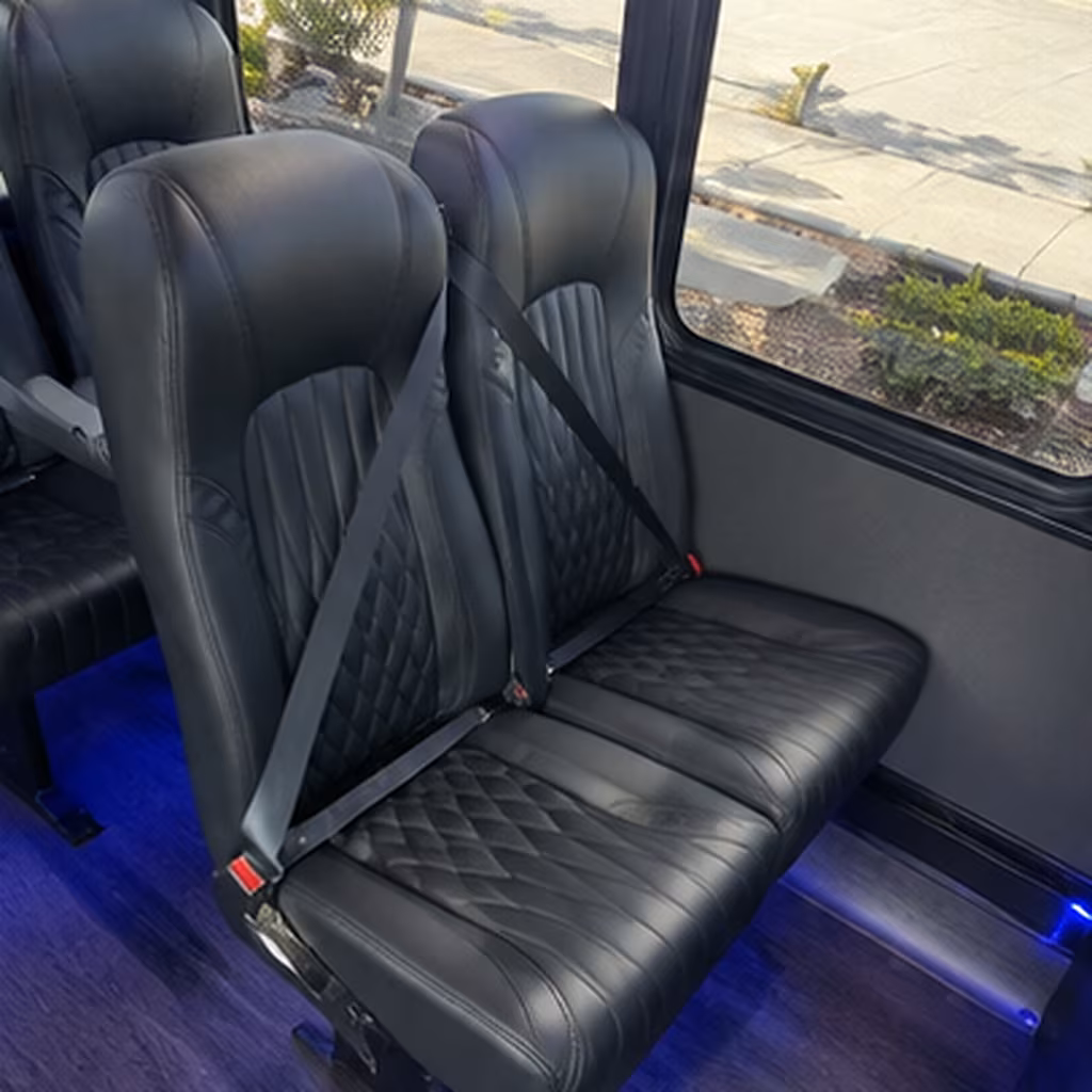 Cape Coral School Event Transportation onboard seating