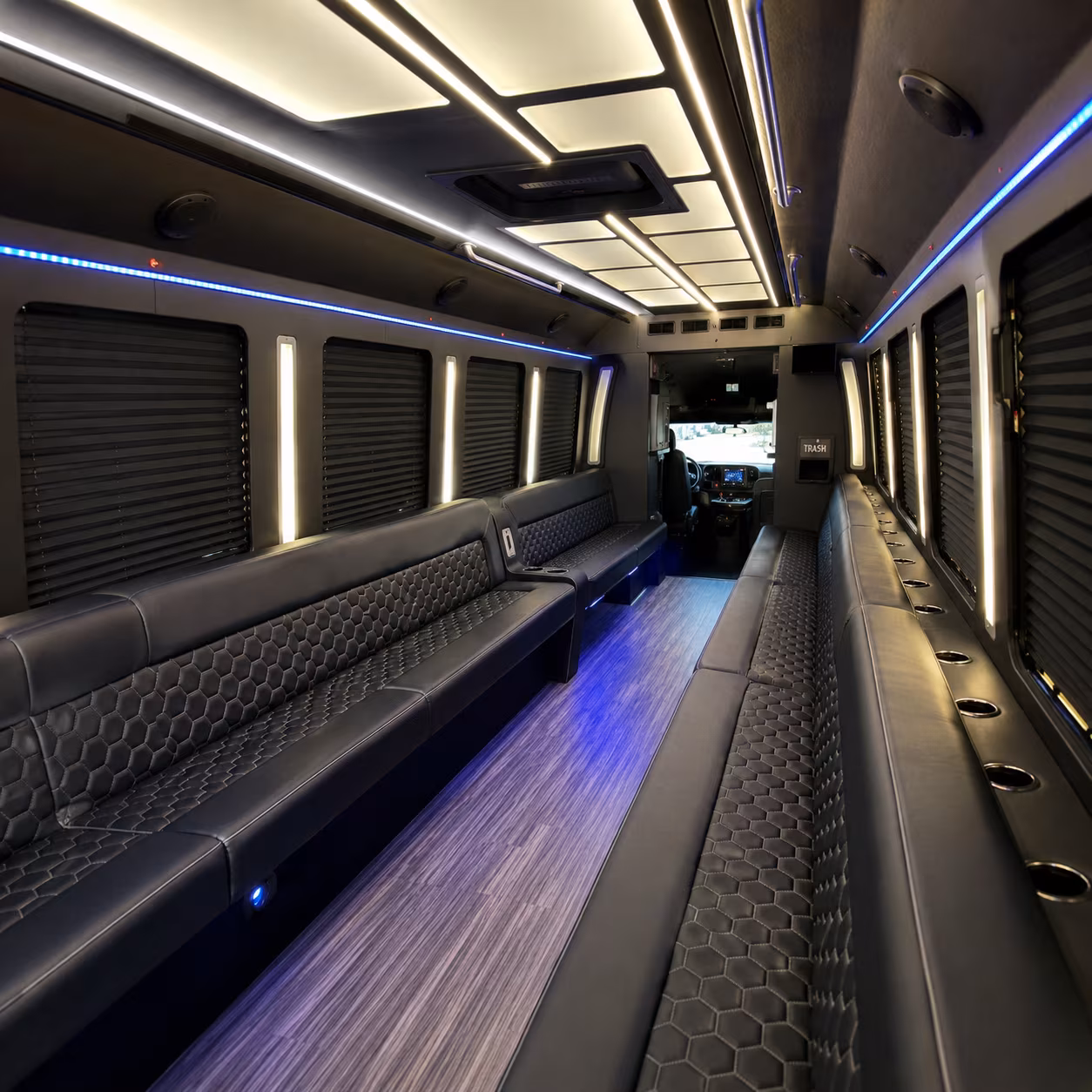 Cape Coral Wedding Transportation party bus exterior