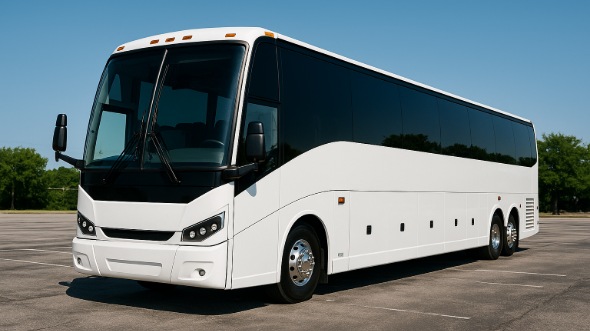 Exterior of Charter Bus Company Riverview's 40 Passenger Party Bus in Riverview