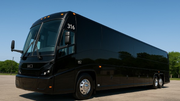 Exterior of Charter Bus Company Lehigh Acres's 50 Passenger Party Bus in Lehigh Acres